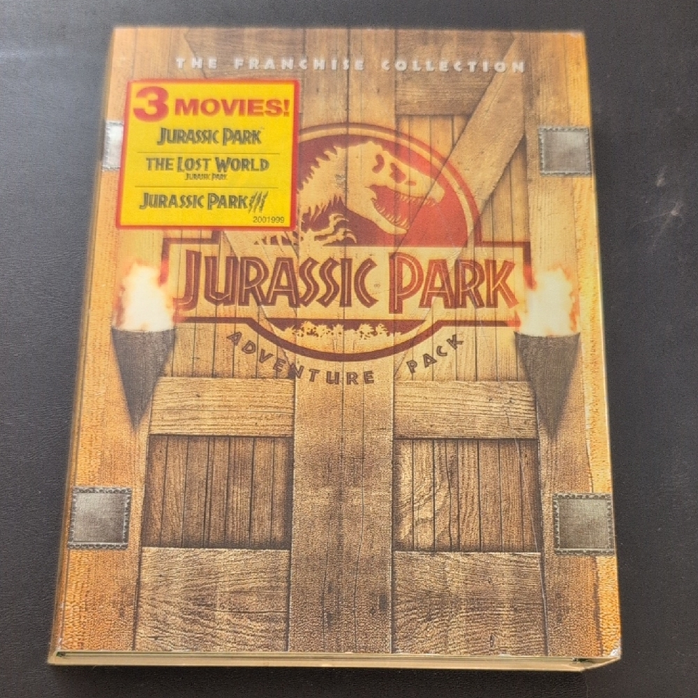 Jurassic Park Adventure Pack The Franchise Collection DVD Set